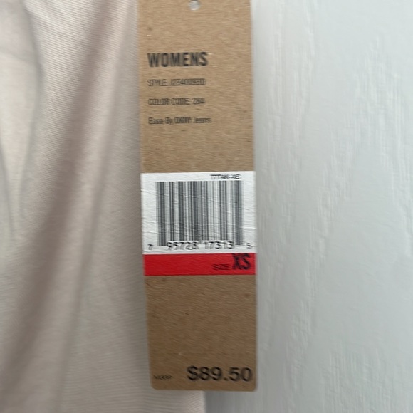 NWT - DKNY Long Dress with asymmetrical hem, cross cross back and no sleeves. - Picture 4 of 5